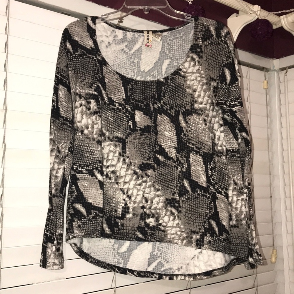 Mimi Chica snake print sweater